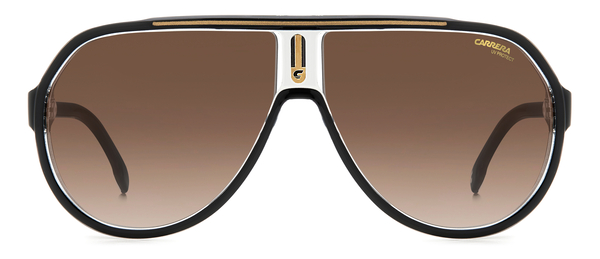 CARRERA-1057/S 2M2*HA BLACK GOLD(BROWN SHADED 64*11, Negro/Dorado, hi-res 1